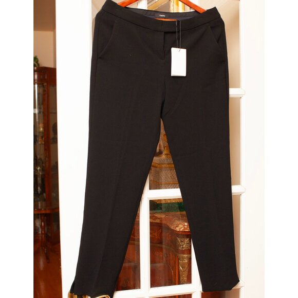 Theory Ibbey Admiral Crepe Pants - Black - Picture 5 of 12